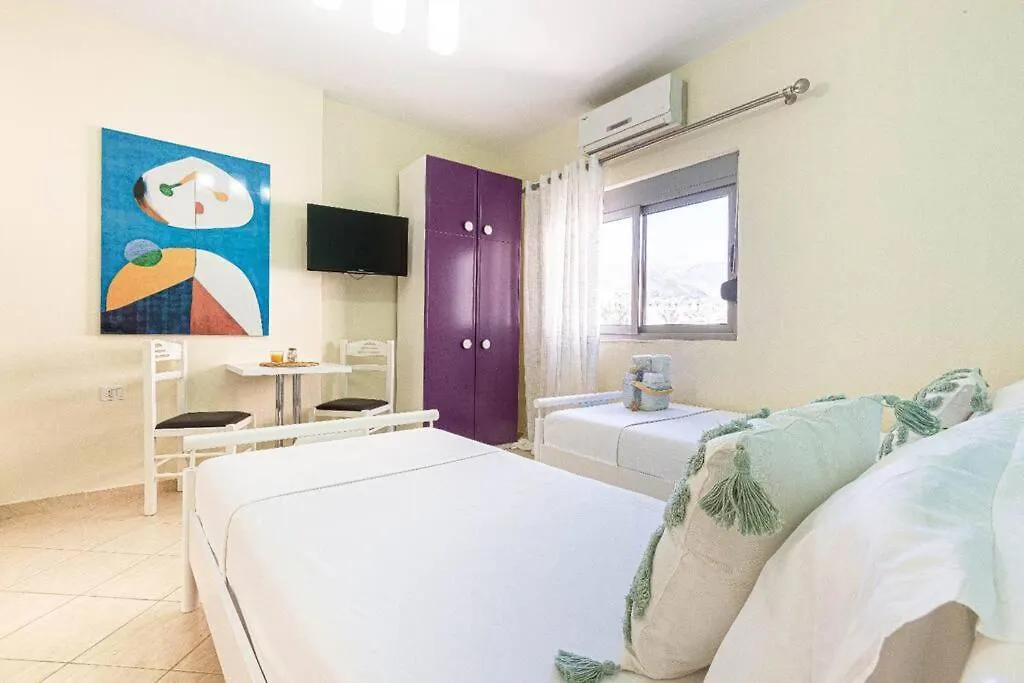 Stella'S Stylish Studio - 1Min Beach W Kitchen Himarë